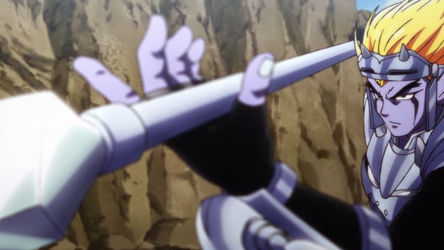 アニメ『ダイの大冒険』魔槍を構えるラーハルト